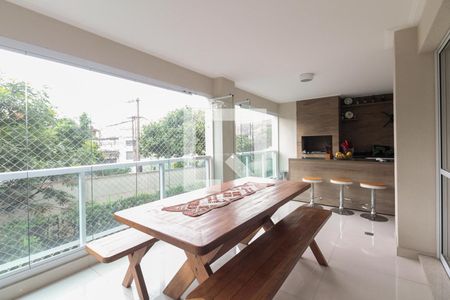 Varanda Gourmet  de apartamento à venda com 3 quartos, 204m² em Mooca, São Paulo