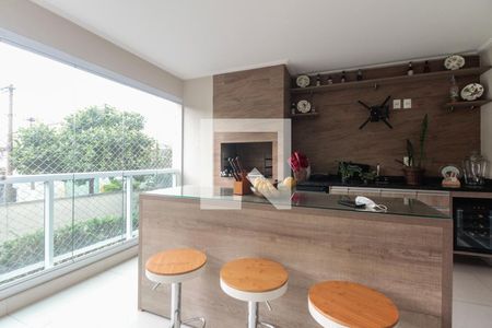 Varanda Gourmet  de apartamento à venda com 3 quartos, 204m² em Mooca, São Paulo