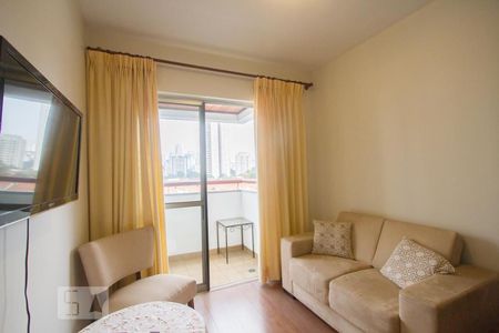 Sala de Estar de apartamento para alugar com 3 quartos, 66m² em Cidade Monções, São Paulo