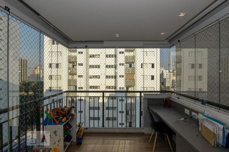 Varanda de apartamento à venda com 3 quartos, 132m² em Vila Pompéia, São Paulo