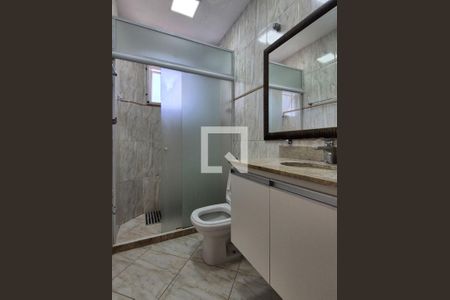 Banheiro da suite 1 de casa de condomínio à venda com 3 quartos, 350m² em Vargem Pequena, Rio de Janeiro