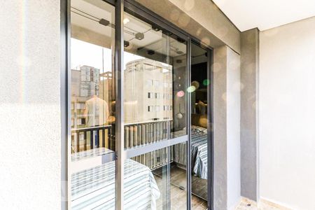 Studio para alugar com 24m², 1 quarto e sem vaga Studio para alugar com 24m², 1 quarto e sem vagaVaranda