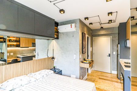 Studio para alugar com 24m², 1 quarto e sem vaga Studio para alugar com 24m², 1 quarto e sem vagaQuarto