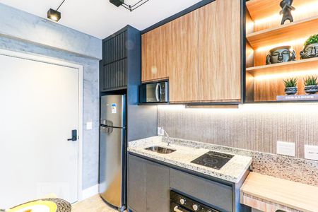 Studio para alugar com 24m², 1 quarto e sem vaga Studio para alugar com 24m², 1 quarto e sem vagaCozinha