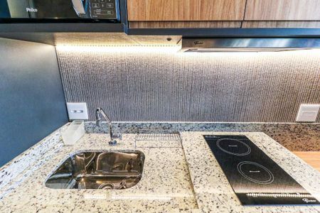 Studio para alugar com 24m², 1 quarto e sem vaga Studio para alugar com 24m², 1 quarto e sem vagaCozinha