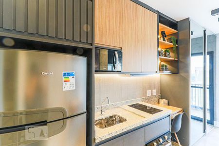 Studio para alugar com 24m², 1 quarto e sem vaga Studio para alugar com 24m², 1 quarto e sem vagaCozinha