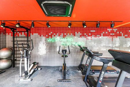 Studio para alugar com 24m², 1 quarto e sem vaga Studio para alugar com 24m², 1 quarto e sem vagaAcademia