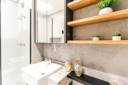 Studio para alugar com 24m², 1 quarto e sem vaga Studio para alugar com 24m², 1 quarto e sem vagaBanheiro