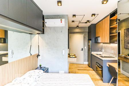 Studio para alugar com 24m², 1 quarto e sem vaga Studio para alugar com 24m², 1 quarto e sem vagaQuarto