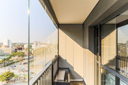 Studio para alugar com 24m², 1 quarto e sem vaga Studio para alugar com 24m², 1 quarto e sem vagaVaranda