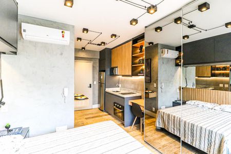 Studio para alugar com 24m², 1 quarto e sem vaga Studio para alugar com 24m², 1 quarto e sem vagaQuarto