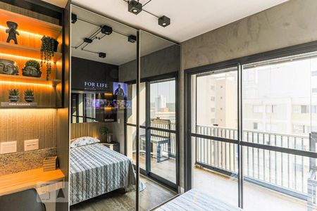 Studio para alugar com 24m², 1 quarto e sem vaga Studio para alugar com 24m², 1 quarto e sem vagaQuarto