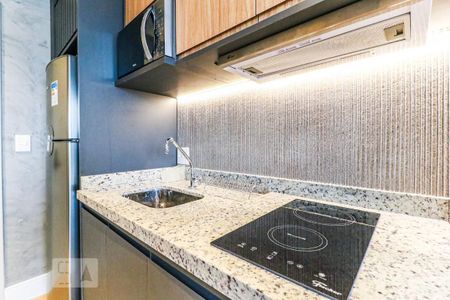 Studio para alugar com 24m², 1 quarto e sem vaga Studio para alugar com 24m², 1 quarto e sem vagaCozinha