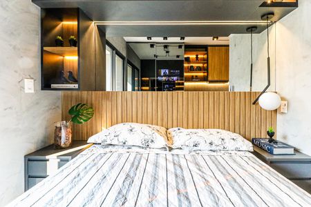 Studio para alugar com 24m², 1 quarto e sem vaga Studio para alugar com 24m², 1 quarto e sem vagaQuarto