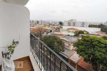 Varanda da Sala de apartamento à venda com 2 quartos, 62m² em Vila Alpina, São Paulo