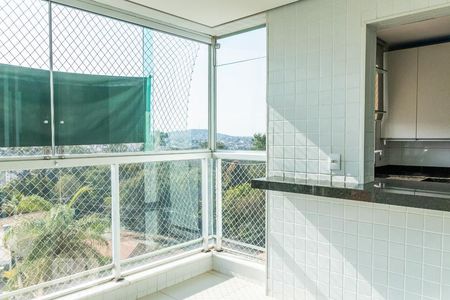 Varanda da Sala de apartamento para alugar com 4 quartos, 275m² em Itapoã, Belo Horizonte