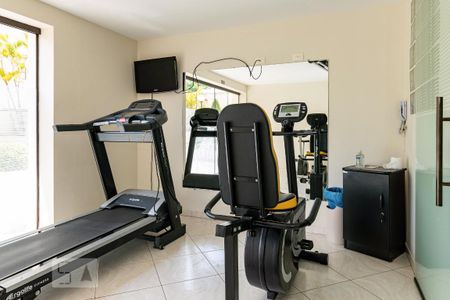 Apartamento à venda com 45m², 1 quarto e 1 vaga Apartamento à venda com 45m², 1 quarto e 1 vagaÁrea comum - Academia