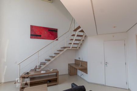 Sala de apartamento à venda com 1 quarto, 60m² em Cidade Monções, São Paulo