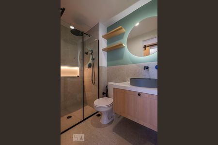 Apartamento para alugar com 73m², 2 quartos e 1 vaga Apartamento para alugar com 73m², 2 quartos e 1 vagaBanheiro Social