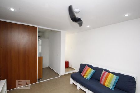 Sala de apartamento para alugar com 1 quarto, 50m² em Flamengo, Rio de Janeiro