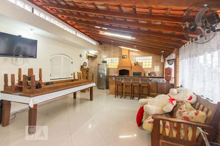 Espaço Gourmet de casa à venda com 3 quartos, 153m² em Parque Marabá, Taboão da Serra
