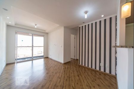 Sala de apartamento à venda com 3 quartos, 65m² em Vila Scarpelli, Santo André