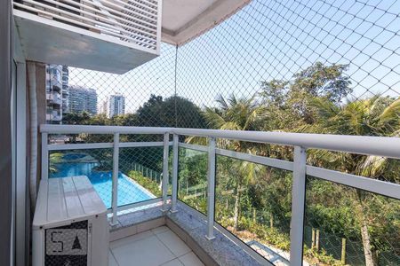 Suite1 sacada  de apartamento para alugar com 3 quartos, 133m² em Barra da Tijuca, Rio de Janeiro
