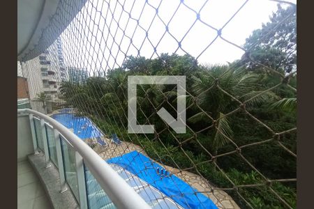 Vista da varanda  de apartamento para alugar com 3 quartos, 133m² em Barra da Tijuca, Rio de Janeiro