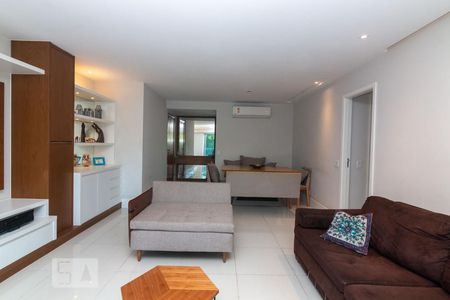Sala  de apartamento para alugar com 3 quartos, 133m² em Barra da Tijuca, Rio de Janeiro