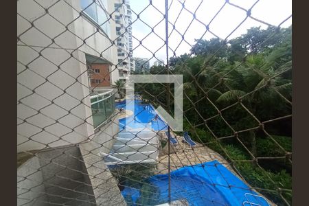 Vista da varanda da sala de apartamento para alugar com 3 quartos, 133m² em Barra da Tijuca, Rio de Janeiro