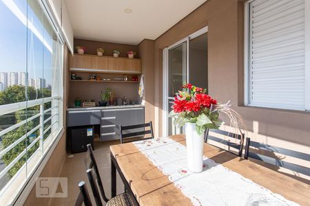 Varanda de apartamento à venda com 3 quartos, 83m² em Centro, São Bernardo do Campo