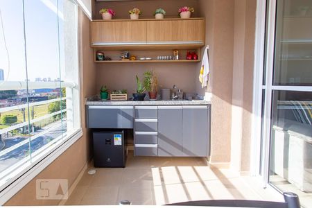 Varanda de apartamento à venda com 3 quartos, 83m² em Centro, São Bernardo do Campo