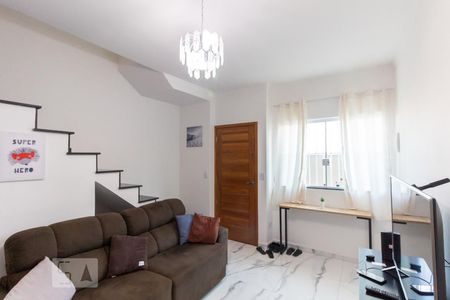 Sala de casa de condomínio à venda com 2 quartos, 60m² em Vila Costa Melo, São Paulo