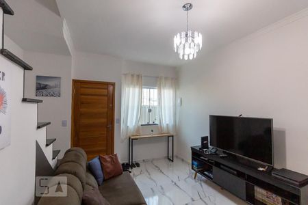 Sala de casa de condomínio à venda com 2 quartos, 60m² em Vila Costa Melo, São Paulo