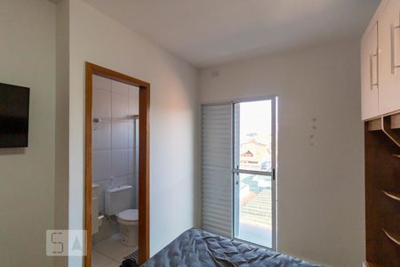 Suíte 1 de casa de condomínio à venda com 2 quartos, 60m² em Vila Costa Melo, São Paulo