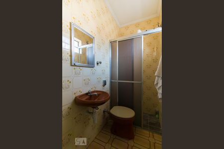 Banheiro da Suíte  de casa à venda com 3 quartos, 160m² em Parque Fongaro, São Paulo
