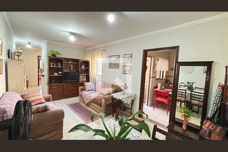 Sala  de apartamento à venda com 3 quartos, 86m² em Jardim Bela Vista, Santo André