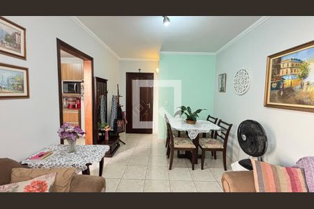 Sala  de apartamento à venda com 3 quartos, 86m² em Jardim Bela Vista, Santo André