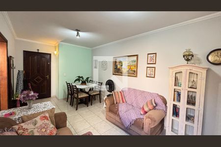 Sala  de apartamento à venda com 3 quartos, 86m² em Jardim Bela Vista, Santo André
