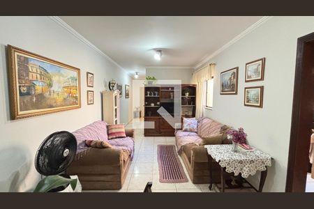 Sala  de apartamento à venda com 3 quartos, 86m² em Jardim Bela Vista, Santo André