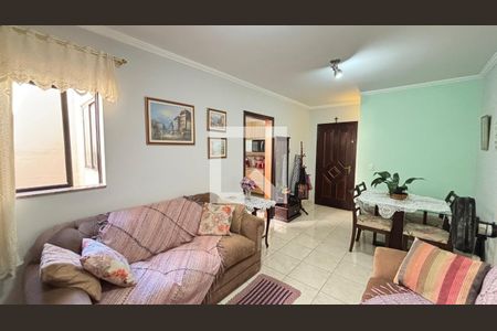 Sala  de apartamento à venda com 3 quartos, 86m² em Jardim Bela Vista, Santo André