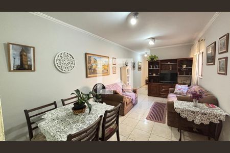 Sala  de apartamento à venda com 3 quartos, 86m² em Jardim Bela Vista, Santo André