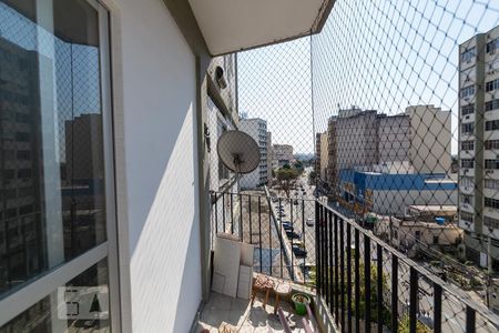 Varanda da Sala de apartamento à venda com 2 quartos, 63m² em Maracanã, Rio de Janeiro