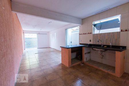 Sala/Cozinha de casa para alugar com 2 quartos, 60m² em Jardim Vera Cruz, Sorocaba