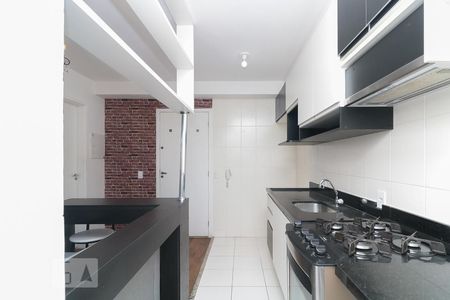 Studio à venda com 28m², 1 quarto e 1 vagaCozinha e Área de Serviço