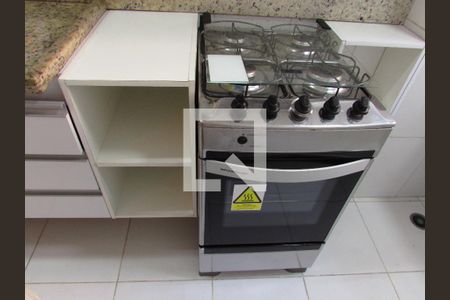 Apartamento para alugar com 52m², 2 quartos e 1 vagaDetalhe da cozinha