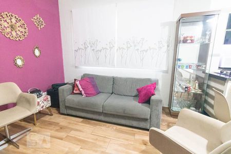 Sala  de apartamento à venda com 2 quartos, 75m² em Jardim, Santo André