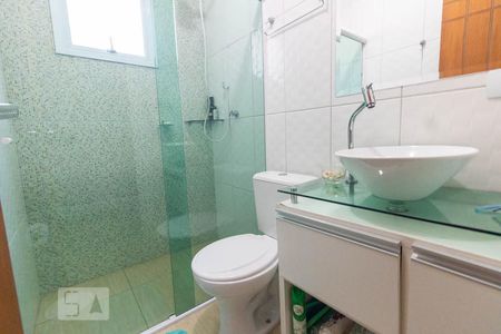 Banheiro  de apartamento à venda com 2 quartos, 75m² em Jardim, Santo André
