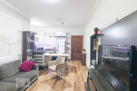 Sala  de apartamento à venda com 2 quartos, 75m² em Jardim, Santo André