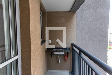 Studio à venda com 28m², 1 quarto e sem vagaVaranda